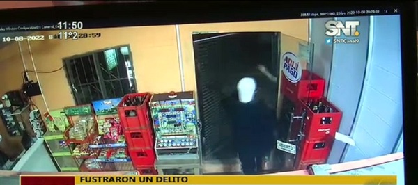 Abuelos frustran asalto de solitario delincuente - SNT
