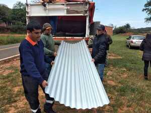 SEN asiste a familias de Asunción, Central y San Pedro afectadas por la tormenta - .::Agencia IP::.