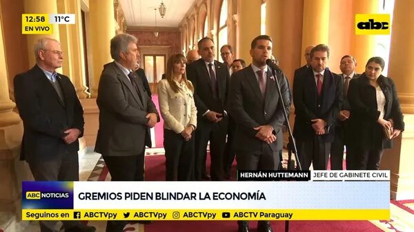 Gremios piden blindar la economía - ABC Noticias - ABC Color