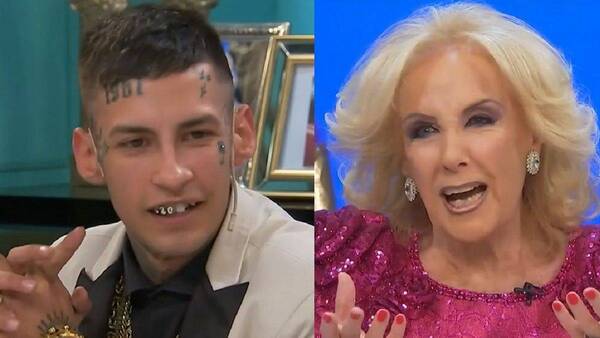 Crónica / [VIDEO] L-Gante le preguntó a Mirtha Legrand su edad y esto pasó...