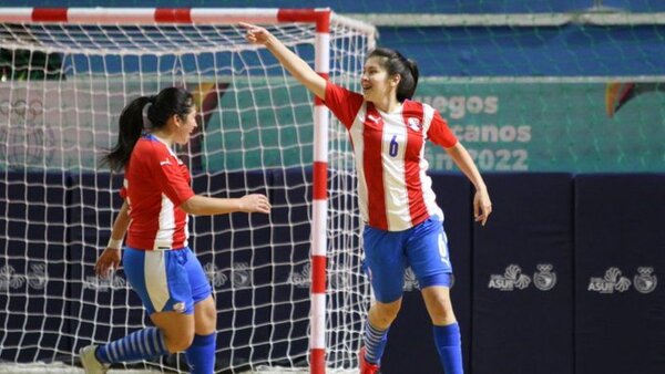 Contundente debut de Paraguay en Futsal femenino