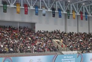 Odesur: principio de incendio en cancha de tenis de la SND - Nacionales - ABC Color