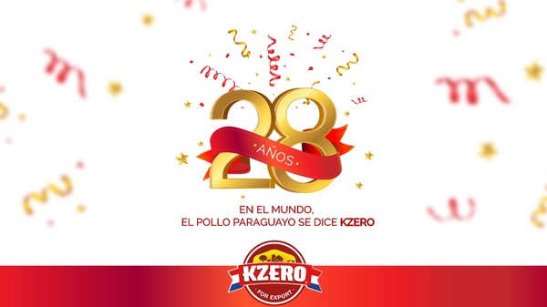“POLLOS KZERO”, celebra sus 28 años con el compromiso de llevar la mejor calidad de pollos a las mesas de las familias para