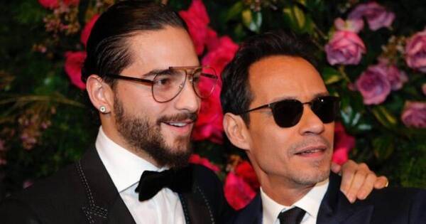 La Nación / El cariño que se tienen Maluma y Marc Anthony: “Te amo con toda mi alma”