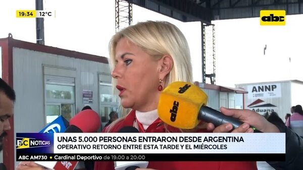 Unas 5.000 personas entraron desde Argentina - ABC Noticias - ABC Color