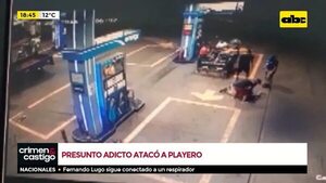 Presunto adicto atacó a playero - Crimen y castigo - ABC Color