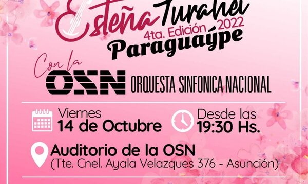 Esteña Purahei llega a Asunción este viernes