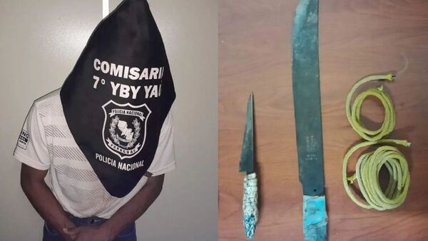 Borracho amenazó a todos en templo evangélico de Yby Yau