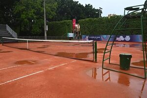 La lluvia retrasa al tenis en Rakiura - Polideportivo - ABC Color