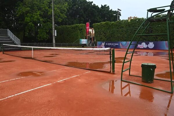 La lluvia retrasa al tenis en Rakiura - Polideportivo - ABC Color