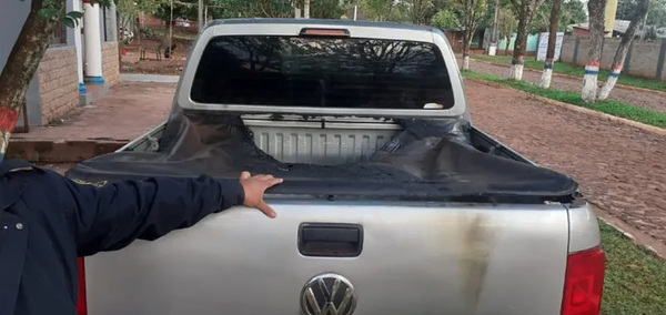 Familiares de aprehendido intentaron quemar camioneta de suboficial - Noticiero Paraguay