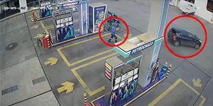 Conductora tuvo que pagar por el tanque lleno para quedar en libertad - Noticiero Paraguay