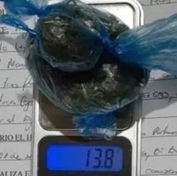 Incautan marihuana y arma blanca de un estudiante en San Lorenzo - Unicanal