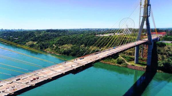 Puente De La Integración Se Convierte En La Nueva Postal De Las Tres