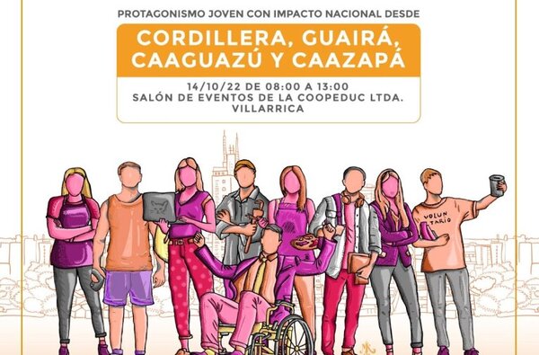 Juventud de Cordillera, Guairá, Caaguazú y Caazapá participarán del Segundo Foro República Joven | Lambaré Informativo