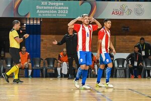 Paraguay tumbó a Venezuela en su estreno en futsal masculino