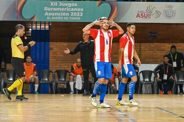 Paraguay tumbó a Venezuela en su estreno en futsal masculino