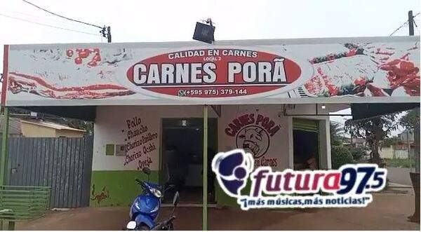 Delincuentes llevan G. 19 millones de una carnicería