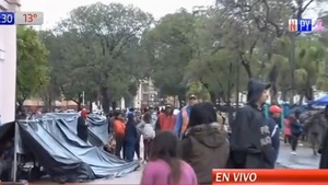 Indígenas llegan a Asunción con 35 exigencias para el Gobierno | Noticias Paraguay