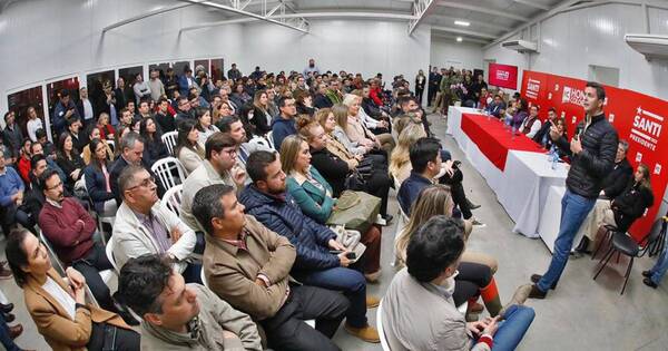 La Nación / Dupla Peña-Alliana pide a empresarios apostar por el menú electoral de Honor Colorado