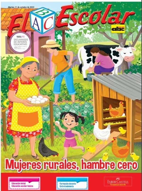 El ABC Escolar de hoy honra a las mujeres rurales - Nacionales - ABC Color