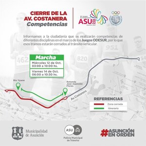 Tránsito liberado por la Costanera. Bloqueos seguirán el miércoles y jueves - ADN Digital