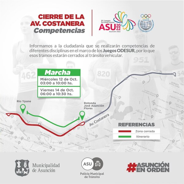 Tránsito liberado por la Costanera. Bloqueos seguirán el miércoles y jueves - ADN Digital