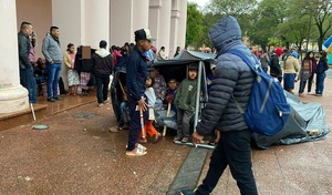 Indígenas llegaron a Asunción para manifestarse