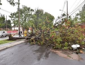 Junta Municipal de Lambaré declara emergencia tras temporal · Radio Monumental 1080 AM