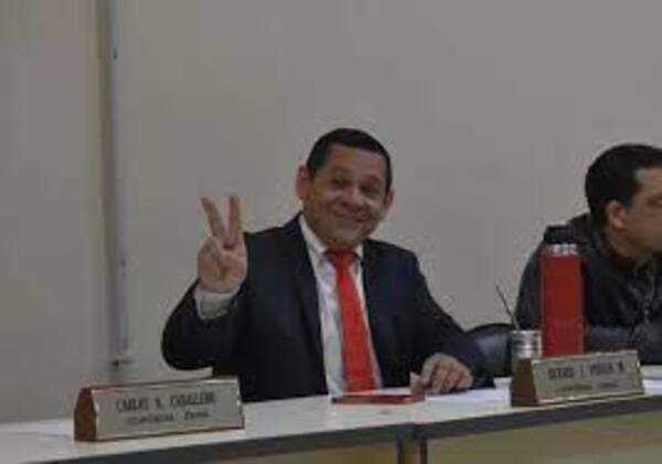 Richard Peralta es nuevo gobernador interino de Guairá