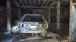 Explosión e incendio en depósito clandestino de combustible 