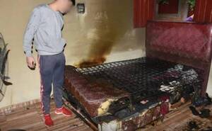 Crónica / Rayos: Una decisión le salvó de morir carbonizado ¡en su cama!