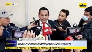 Eligen a cartista como gobernador interino - ABC Noticias - ABC Color