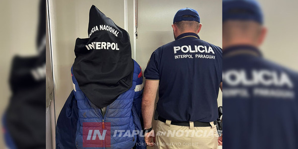 INTERPOL DETIENE A HOMBRE CON PEDIDO DE CAPTURA INTERNACIONAL