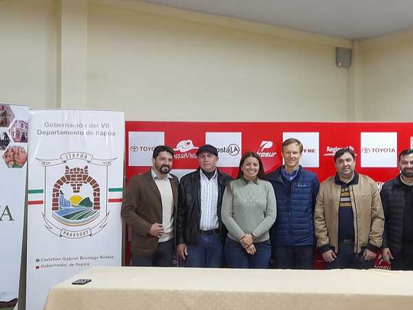 Con apoyo de la Gobernación de Itapúa, se cumplió el lanzamiento del Trans Itapúa Bike 2022.