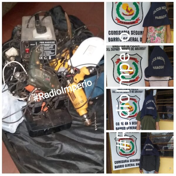 En seguimiento de robo a carnicería, policía incauta objetos robados durante allanamiento - Radio Imperio