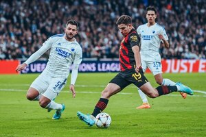 Manchester City empata en Copenhague pero acaricia los octavos de final