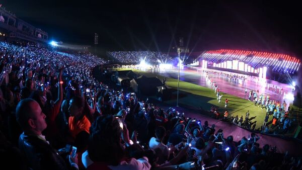 Coloridas postales de los Juegos Odesur 2022 en Paraguay