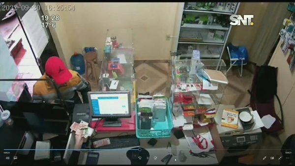 Comercio fue blanco de delincuentes - SNT