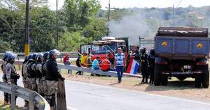 La Nación / Si no hay respuestas de Petropar, camioneros volverán a manifestarse tras los Juegos Odesur