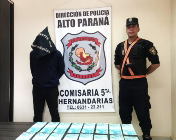 Diario HOY | Detienen a un hombre que trató de cambiar dinero falso