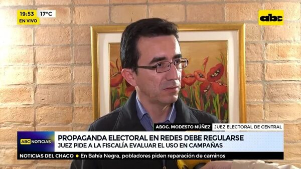 Juez pide a la fiscalía investigar propaganda electoral en redes - ABC Noticias - ABC Color