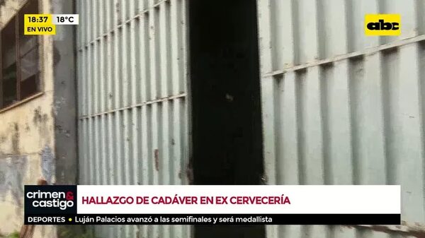 Hallazgo de cadáver en excervecería - Crimen y castigo - ABC Color