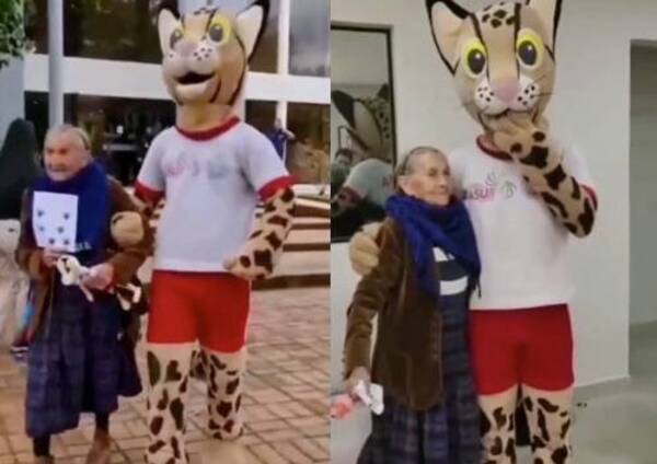 Crónica / [VIDEO] Tiríka le cumplió el sueño a una abuelita: “Me voy feliz”