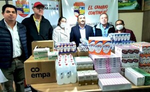 Centro de Salud de Mallorquín recibe donación de medicamentos