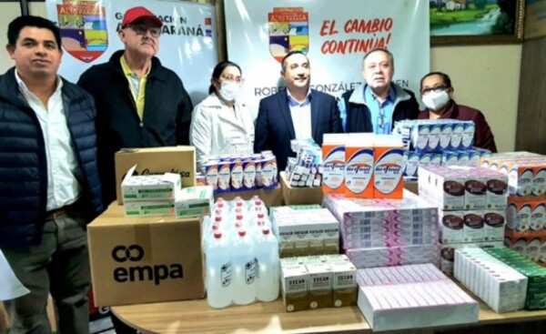 Centro de Salud de Mallorquín recibe donación de medicamentos