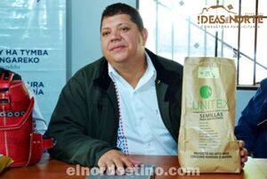 Diputado Juancho Acosta concreta Proyecto de Siembra de Tártago y Sésamo entregando semillas a pequeños productores