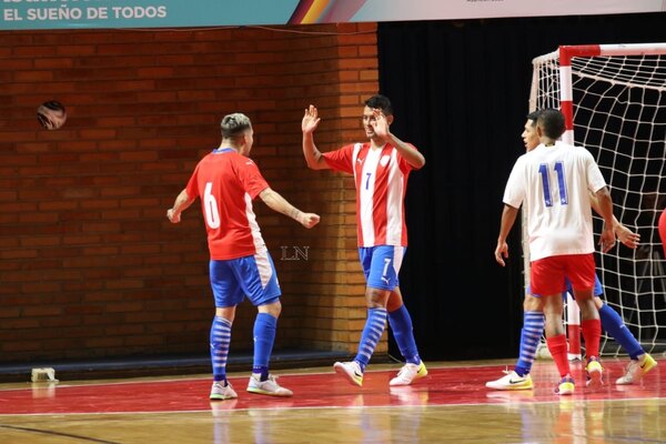 Paraguay derrota a Panamá y suma su segundo triunfo en futsal