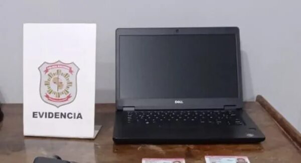 Policía recupera notebook denunciada como robada y que era ofrecida a través de las redes - Policiales - ABC Color