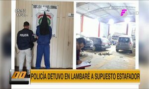 Policía detuvo a supuesto estafador en Lambaré - Paraguaype.com